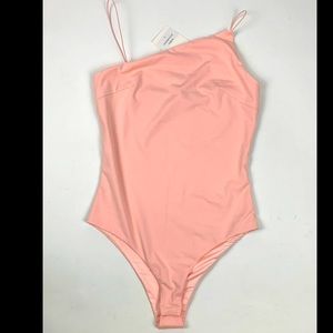 By greis One shoulder body suit